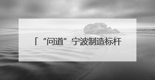 “问道”宁波制造标杆 25位临海大田企业家取回“发展真经”